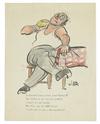 JAMES MONTGOMERY FLAGG. Man shaving.